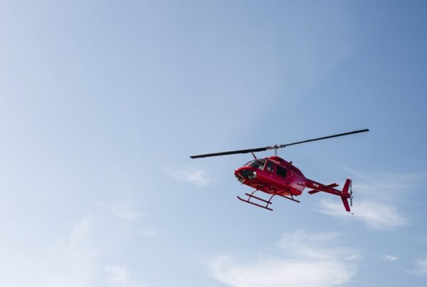 red helicopter