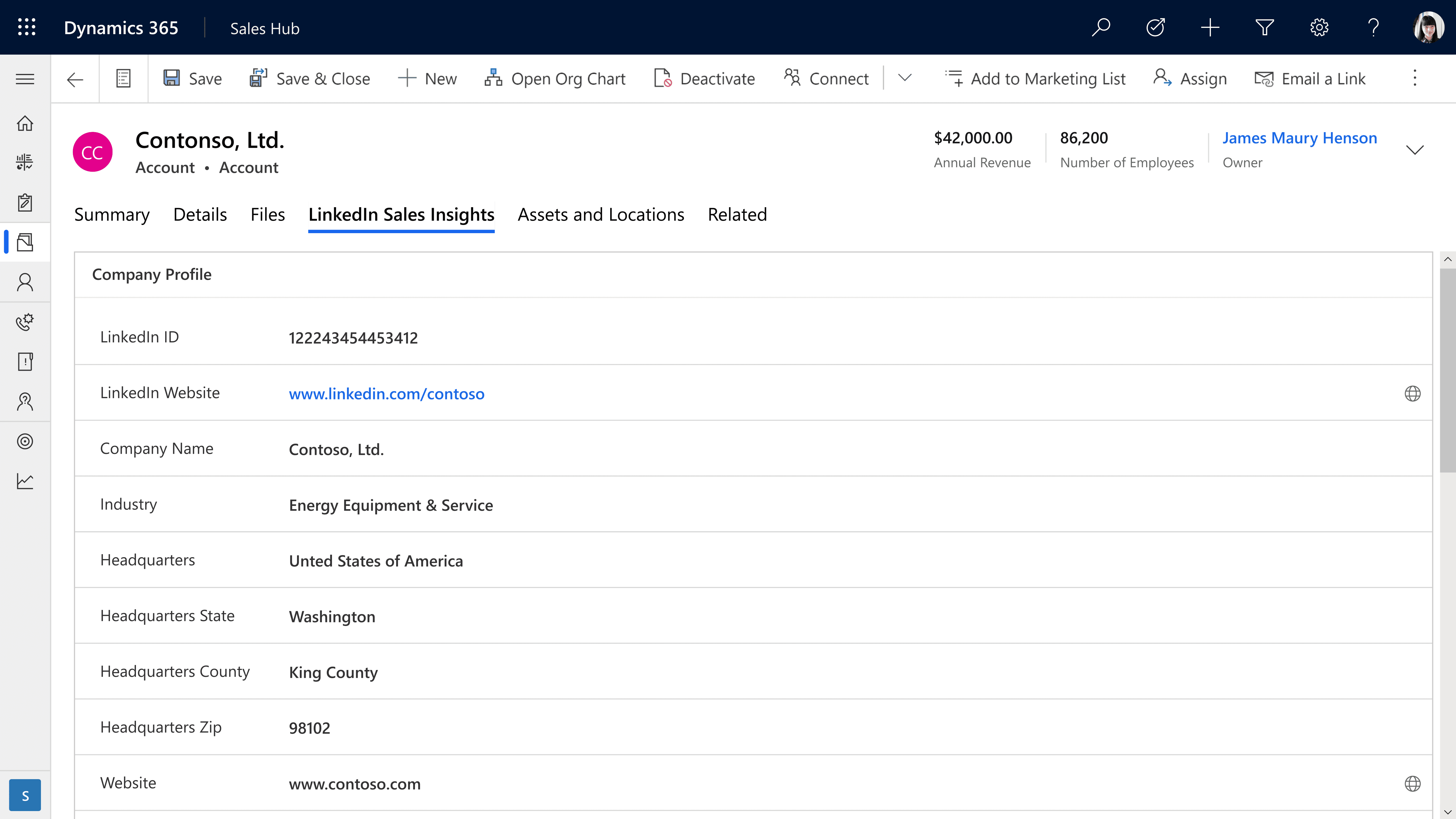 Smarter sales planning with LinkedIn Sales Insights for Dynamics 365 Sales