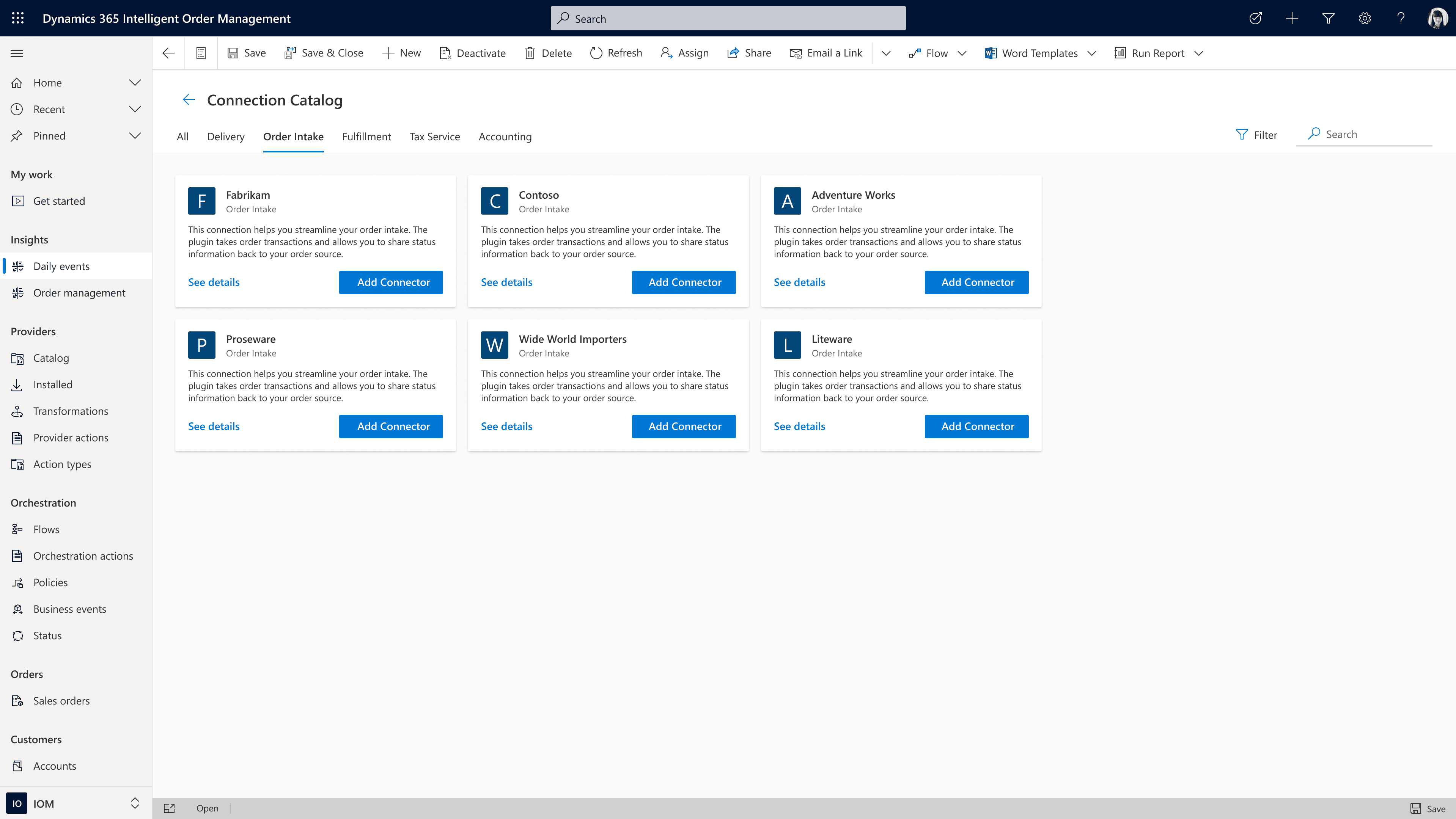 Microsoft Dynamics 365 Intelligent Order Management Preview now available