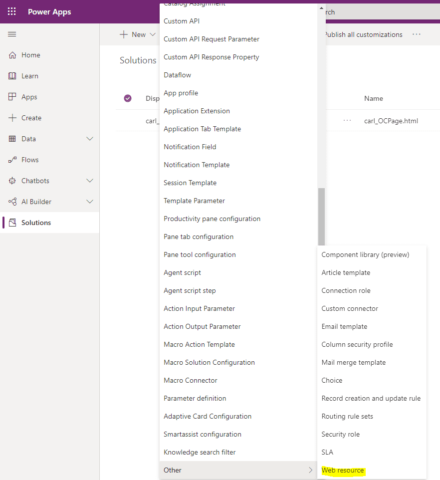 Passing Session Context Variables from Chat to Web Resources in Omnichannel