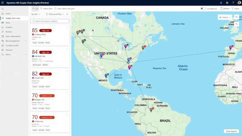 Mitigate disruptions with Dynamics 365 Supply Chain Insights—now in preview