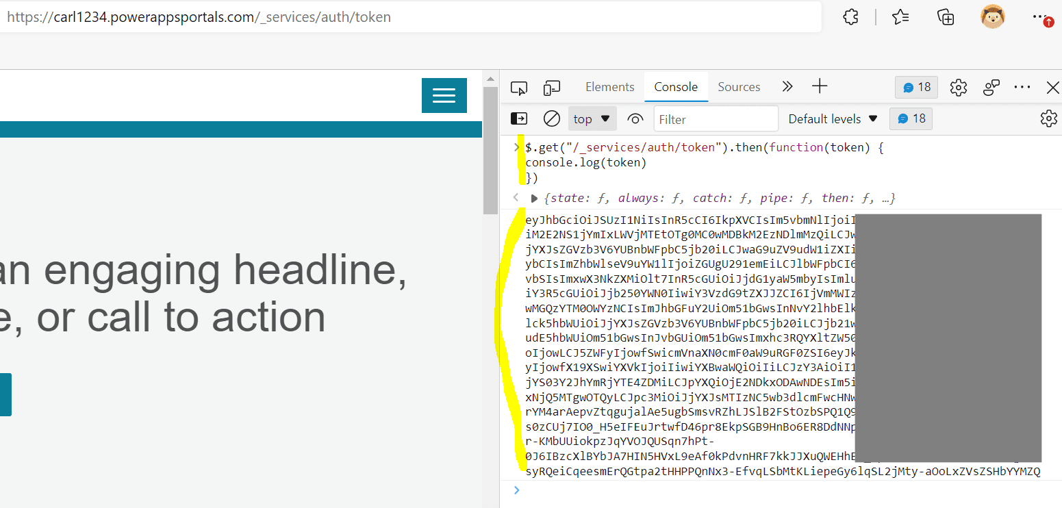 JWT JSON Web Tokens and Power Apps Portals
