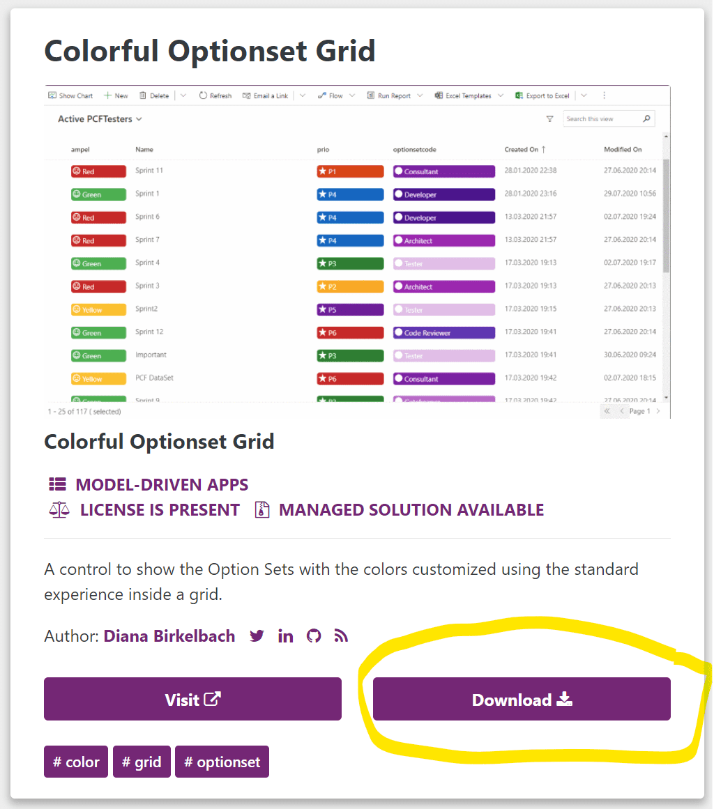 Installing PCF.Gallery Components When No solution.zip Exists