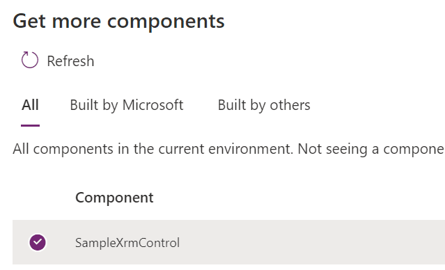 Using Context Navigation and User Settings in PCF Controls