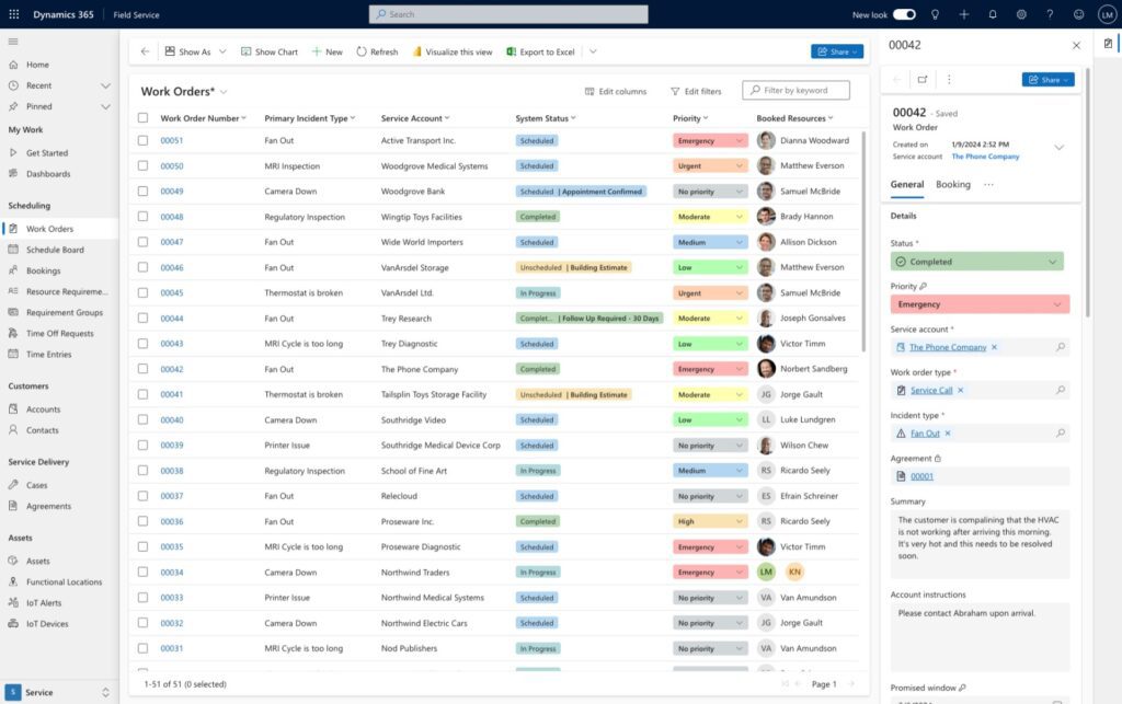 Introducing the new Work Order Experience in Dynamics 365 Field Service
