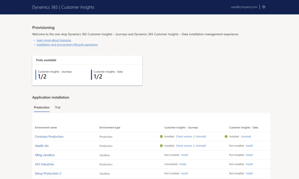 Announcing unlimited application installs in Dynamics 365 Customer Insights