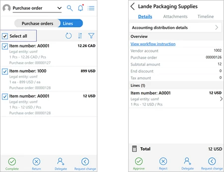 Approve on the go with Dynamics 365 Approvals management