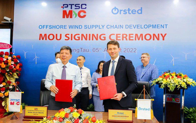 Ørsted to partner with Vietnamese energy contractor on offshore wind