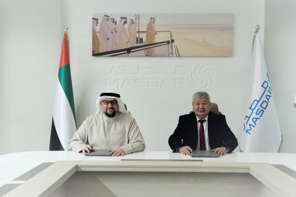 Masdar inks deal to develop 1GW renewable energy pipeline in Kyrgyzstan