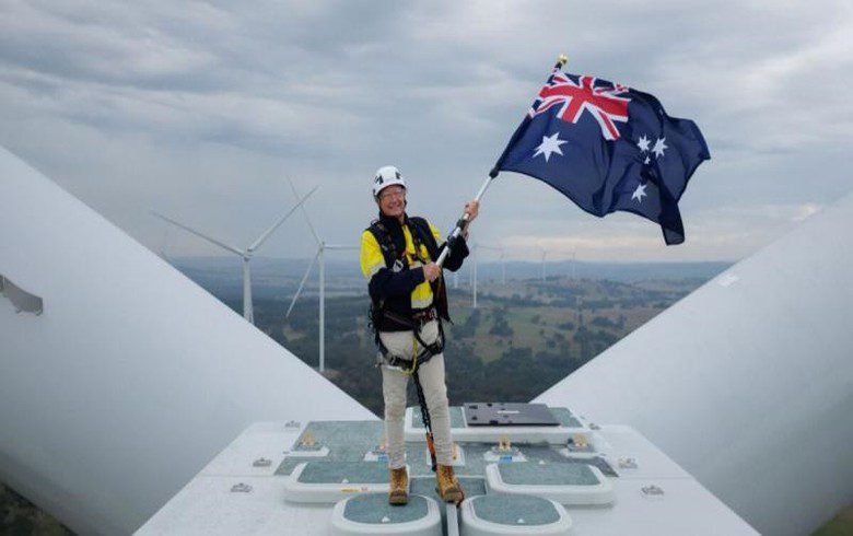 Squadron Energy cuts ribbon on 224-MW Aussie wind park