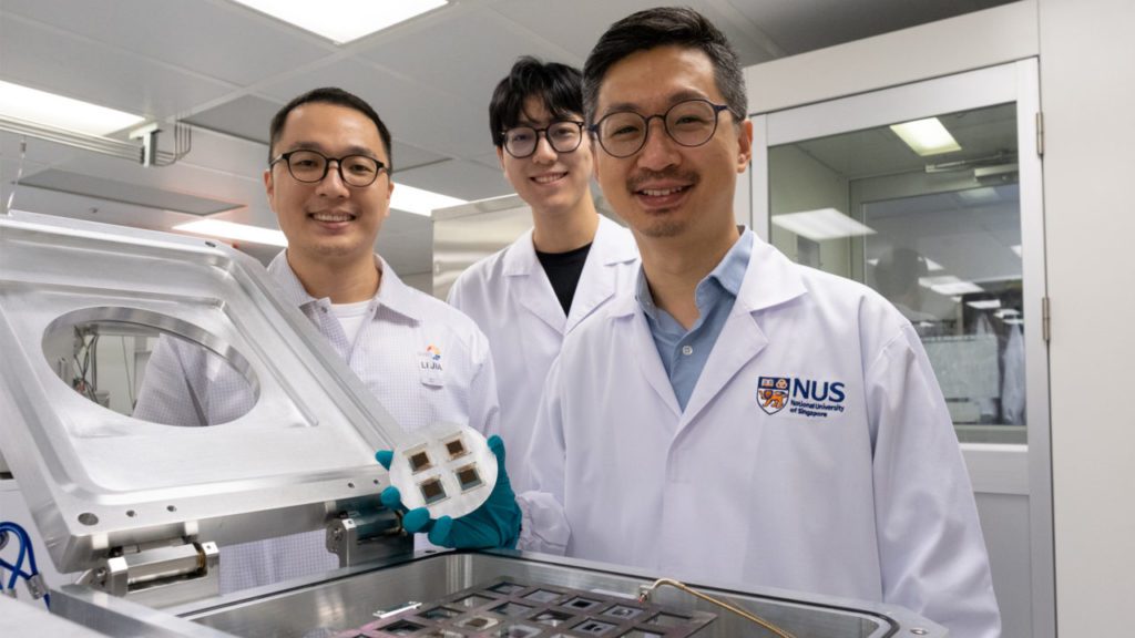 NUS develops perovskite solar cells with conversion efficiency of 24.35%