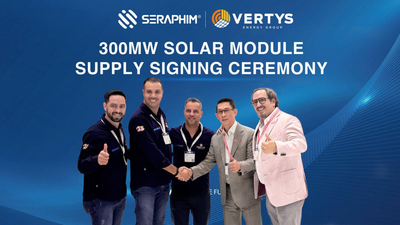 Seraphim to ship 300MW TOPCon modules to Brazil