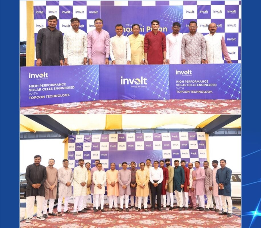 Involt Energy breaks ground on 1.8GW solar cell plant in India
